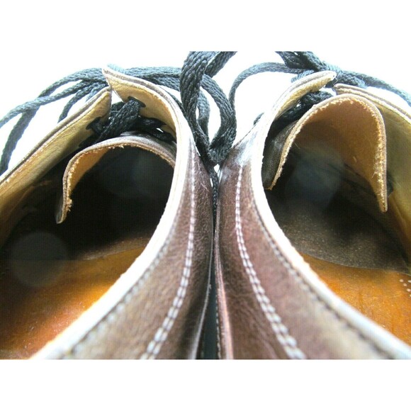 Gotthard Classic Lace Up  Brown Leather Vintage Shoes Mens Size US 10 - Picture 12 of 12